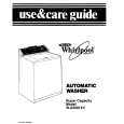 WHIRLPOOL 3LA5581XYW0 Manual de Usuario