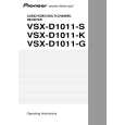 PIONEER VSX-D1011-K/HYXJI Manual de Usuario