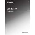 YAMAHA RX-V2600 Manual de Usuario