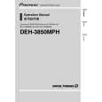 PIONEER DEH-3850MPH/XN/GS1 Manual de Usuario