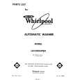WHIRLPOOL LA5400XMW2 Catálogo de piezas