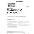 PIONEER S-A880V/XJI/E Manual de Servicio