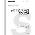 TOSHIBA SD2050 Manual de Servicio