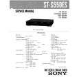 SONY STS550ES Manual de Servicio SONY STS550ES Manual de Servicio