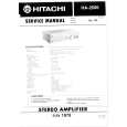 HITACHI HA2500 Manual de Servicio