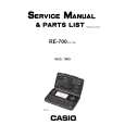 CASIO ZX-735 Manual de Servicio