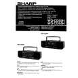 SHARP WQCD55H Manual de Usuario