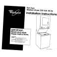 WHIRLPOOL 3LTE5243BW0 Manual de Instalación