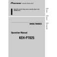 PIONEER KEH-P7025/XN/ES Manual de Usuario
