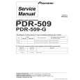 PIONEER PDR-509 Manual de Servicio