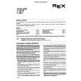 REX-ELECTROLUX CI1300FR Manual de Usuario