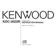 KENWOOD KDC-3020R Manual de Usuario