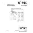 SONY HST-H45KJ Manual de Servicio