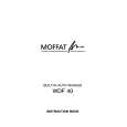 MOFFAT WDF40W Manual de Usuario MOFFAT WDF40W Manual de Usuario
