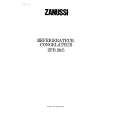 ZANUSSI ZFB20/5 Manual de Usuario