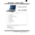 SHARP PC-A100 Catálogo de piezas