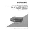 PANASONIC CQDPG550EUC Manual de Usuario