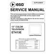 ESA ET413E Manual de Servicio