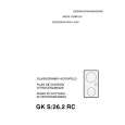 THERMA GK S/26.2 RC CN Manual de Usuario