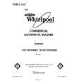 WHIRLPOOL CA2180XMW0 Catálogo de piezas