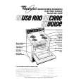 WHIRLPOOL RJE363PN0 Manual de Usuario