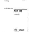 SONY CFD-530 Manual de Usuario
