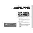 ALPINE TDA7566R Manual de Usuario