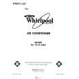 WHIRLPOOL AC1012XM0 Catálogo de piezas