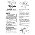 WHIRLPOOL CE2100XMW2 Manual de Instalación