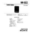 SONY WM-DD22 Manual de Servicio