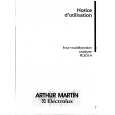 ARTHUR MARTIN ELECTROLUX FE2014N1 Manual de Usuario