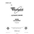 WHIRLPOOL LA5550XPW4 Catálogo de piezas