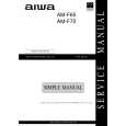 AIWA AMF65/F70 AEZAK/AE Manual de Servicio