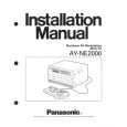 PANASONIC AYNE2000 Manual de Usuario