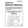 SYLVANIA EWV603A Manual de Servicio