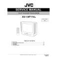 JVC AV-14F114/B Manual de Servicio