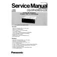 PANASONIC CQDP42LEE Manual de Servicio