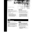 SONY SLP30R Manual de Usuario