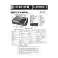 HITACHI D-3500S Manual de Servicio