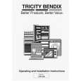 TRICITY BENDIX CIW800 Manual de Usuario