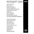 AEG ROTOSOFT3000B Manual de Usuario