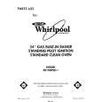 WHIRLPOOL SB100PSR1 Catálogo de piezas