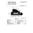 KENWOOD TM731E Manual de Servicio