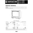 HITACHI C2116RE Manual de Servicio