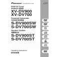 PIONEER XV-DV700/ZFLXJ Manual de Usuario