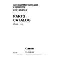CANON IRC2050 Catálogo de piezas