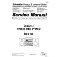ORION MCD120 Manual de Servicio