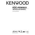 KENWOOD KDC-PSW9531 Manual de Usuario