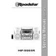 ROADSTAR HIF9985R Manual de Servicio