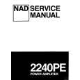 NAD 2240PE Manual de Servicio